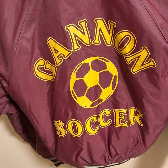 Vintage hooded varsity jacket - Picture 5 of 9